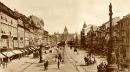 Der Wenzelsplatz in Prag um die Jahrhundertwende